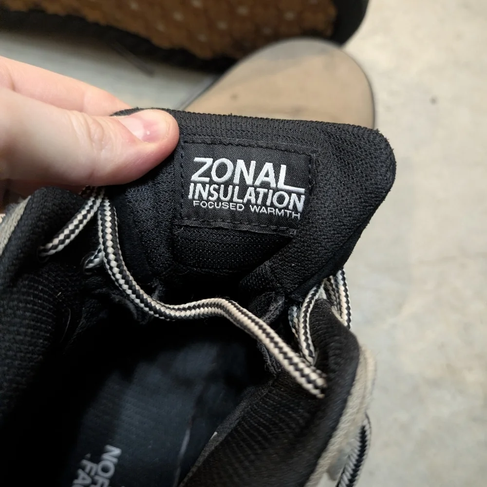 The North Face Larimer Mid Men's 12 Brown Lace-Up Boots